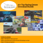 Ultimate Racing Games Download Bundle featuring over 50 racing titles for PC gaming.