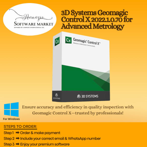 3D Systems Geomagic Control X interface for precise industrial inspection and metrology workflows