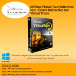 3DVista Virtual Tour Suite software for creating 360-degree virtual tours with interactive features