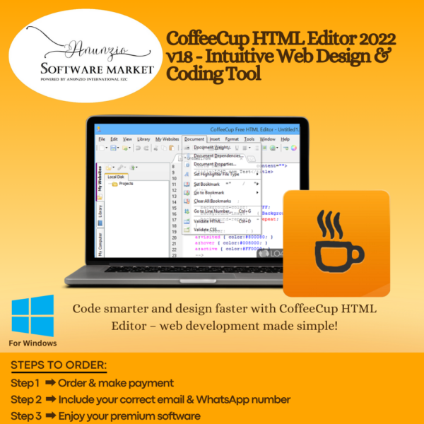 CoffeeCup HTML Editor