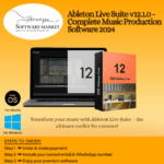 Ableton Live Suite software interface showing music production and editing tools