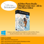 ACDSee Photo Studio Ultimate interface showing photo editing and management tools