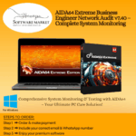 AIDA64 Extreme Business Engineer software interface for system diagnostics and network audit