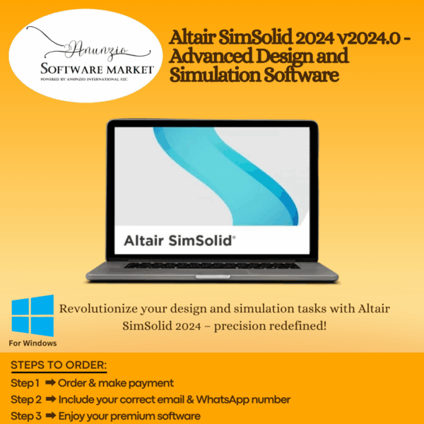 Altair SimSolid interface displaying engineering design and simulation features