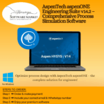AspenTech aspenONE Engineering Suite interface for chemical process simulation and design