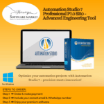 Automation Studio 7 Professional software interface for electrical and fluid system automation