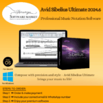 Avid Sibelius Ultimate music notation software interface for professional composition and arranging