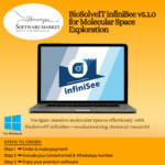 BioSolveIT infiniSee software interface for exploring chemical and molecular compound spaces