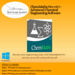 ChemMaths Pro interface for chemical engineering calculations and data analysis