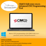 CIMCO Edit 2025 software interface for CNC code editing and comparison
