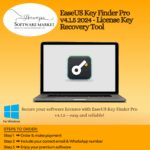 EaseUS Key Finder Pro interface for recovering software license keys