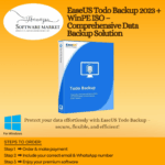 EaseUS Todo Backup software with WinPE ISO for data backup and system recovery