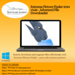 Extreme Picture Finder interface showing automated image and file download options