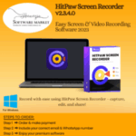 HitPaw Screen Recorder software interface for easy screen recording