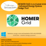 HOMER Grid software interface for designing and optimizing energy systems