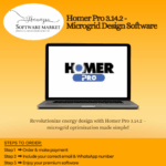 Homer Pro software interface for microgrid design and optimization of renewable energy systems