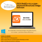 IDEA StatiCa interface for steel and concrete structural design analysis