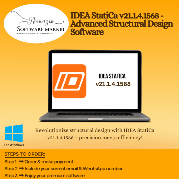 IDEA StatiCa interface for steel and concrete structural design analysis