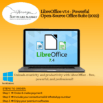 LibreOffice interface displaying document, spreadsheet, and presentation editing tools