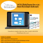 NCH ClickCharts Pro flowchart software for creating diagrams and mind maps