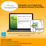 Notepad++ interface showing multiple tabs with syntax-highlighted code for developers