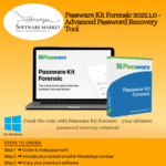 Passware Kit Forensic box and interface for secure password recovery