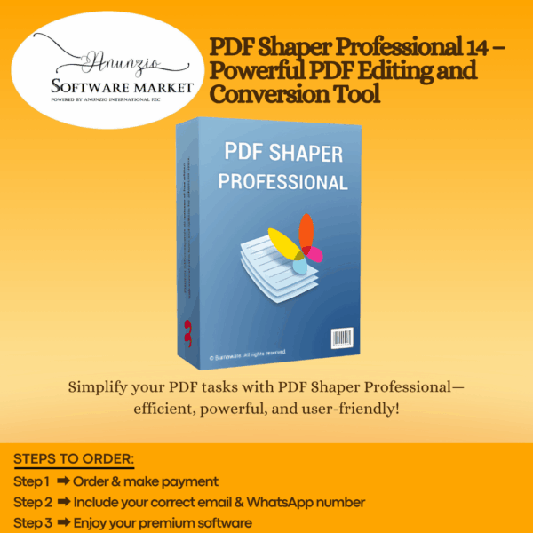 PDF Shaper Professional