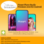 Picsart Photo Studio Premium interface on Android for creative photo editor