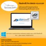 PlanSwift Pro Metric software interface for accurate construction cost estimation