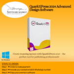 QuarkXPress software interface for professional layout and publishing design