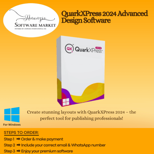 QuarkXPress software interface for professional layout and publishing design