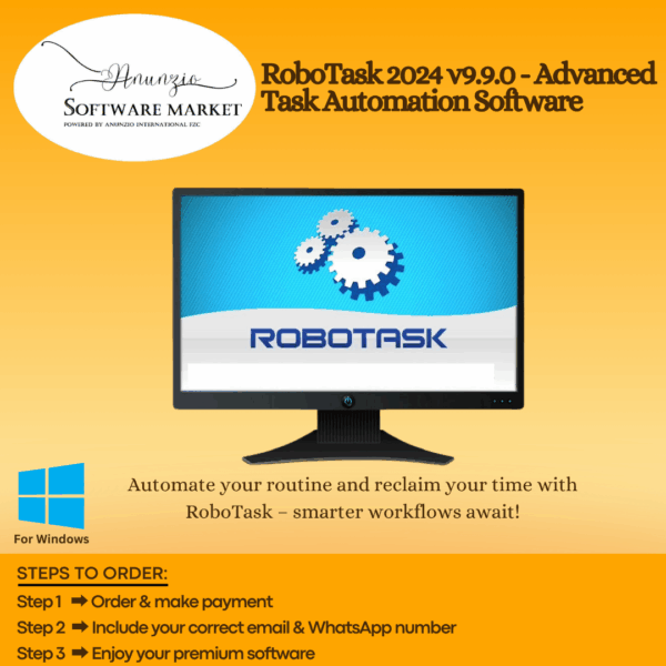 RoboTask interface automating file management, backups, and email processes