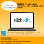SlickEdit Pro interface with customizable editor features for multi-language code development