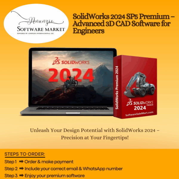 SolidWorks SP5 Premium software interface for professional 3D CAD modeling and assemblies