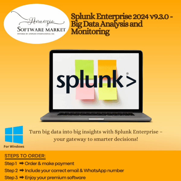 Splunk Enterprise software dashboard for 2025 big data analysis and monitoring