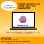 Typing Master Pro software interface for learning typing skills effectively on your PC