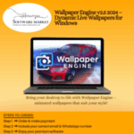 Wallpaper Engine v2.5 interface showing animated Windows wallpaper options