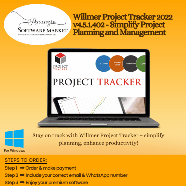 Willmer Project Tracker dashboard showing real-time project progress and analytics features