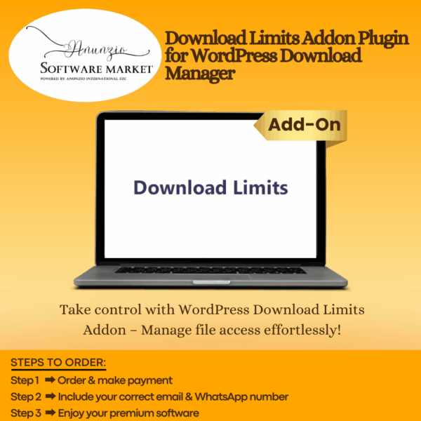 Download Limits Addon plugin