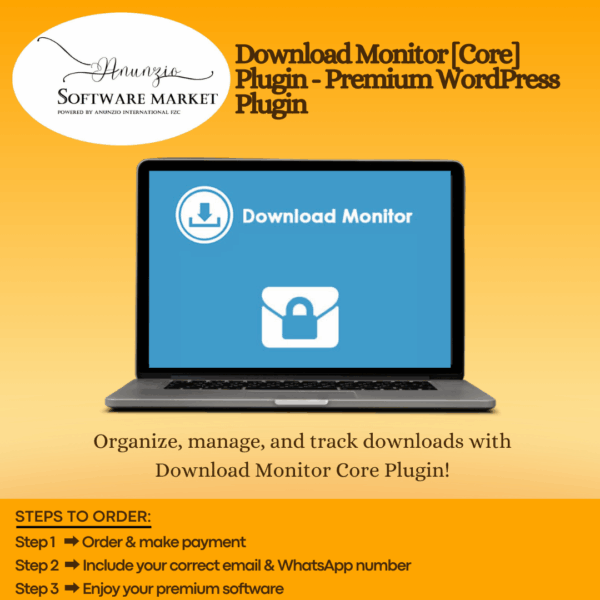 Download Monitor WordPress Plugin core interface for managing downloadable content