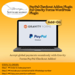 PayPal Checkout Addon Plugin interface integrated with Gravity Forms on WordPress