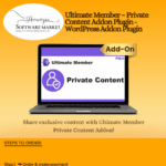 Private Content Addon Plugin interface for Ultimate Member WordPress Plugin