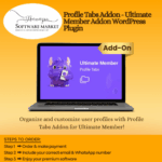 Profile Tabs Addon Plugin interface for Ultimate Member on WordPress