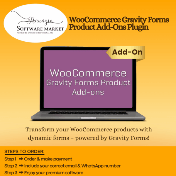 WooCommerce Product Add-Ons Plugin interface for advanced form customization