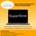 SuperGrok Premium Subscription AI chat interface showing Grok 3 in action
