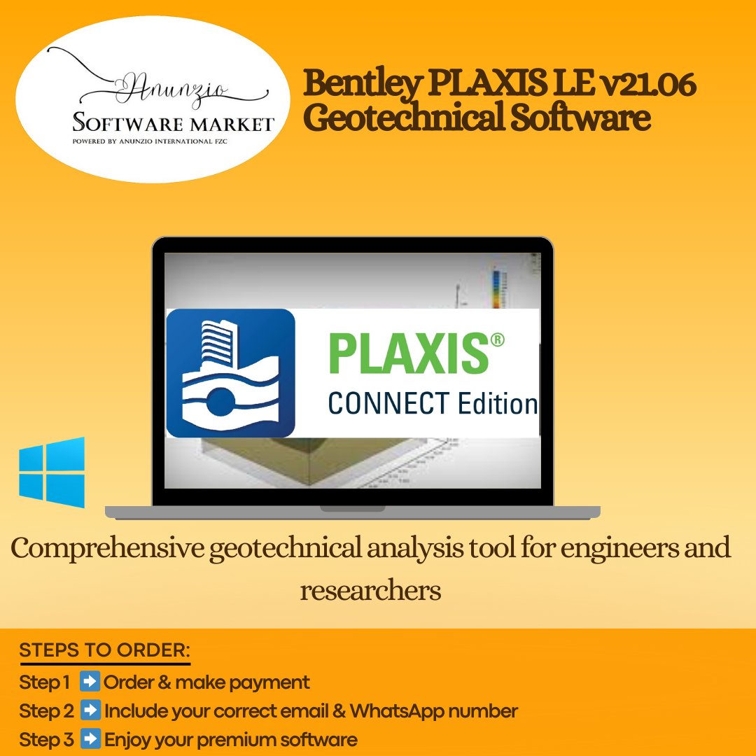 Bentley PLAXIS LE v21.06 interface