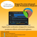 Reaper Pro 2026 advanced digital audio workstation for Windows