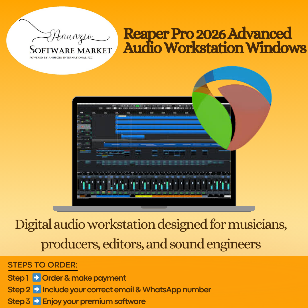 Reaper Pro 2026 advanced digital audio workstation for Windows