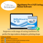 SignMaster Pro 5 software for vinyl cutting, sticker and decal creation