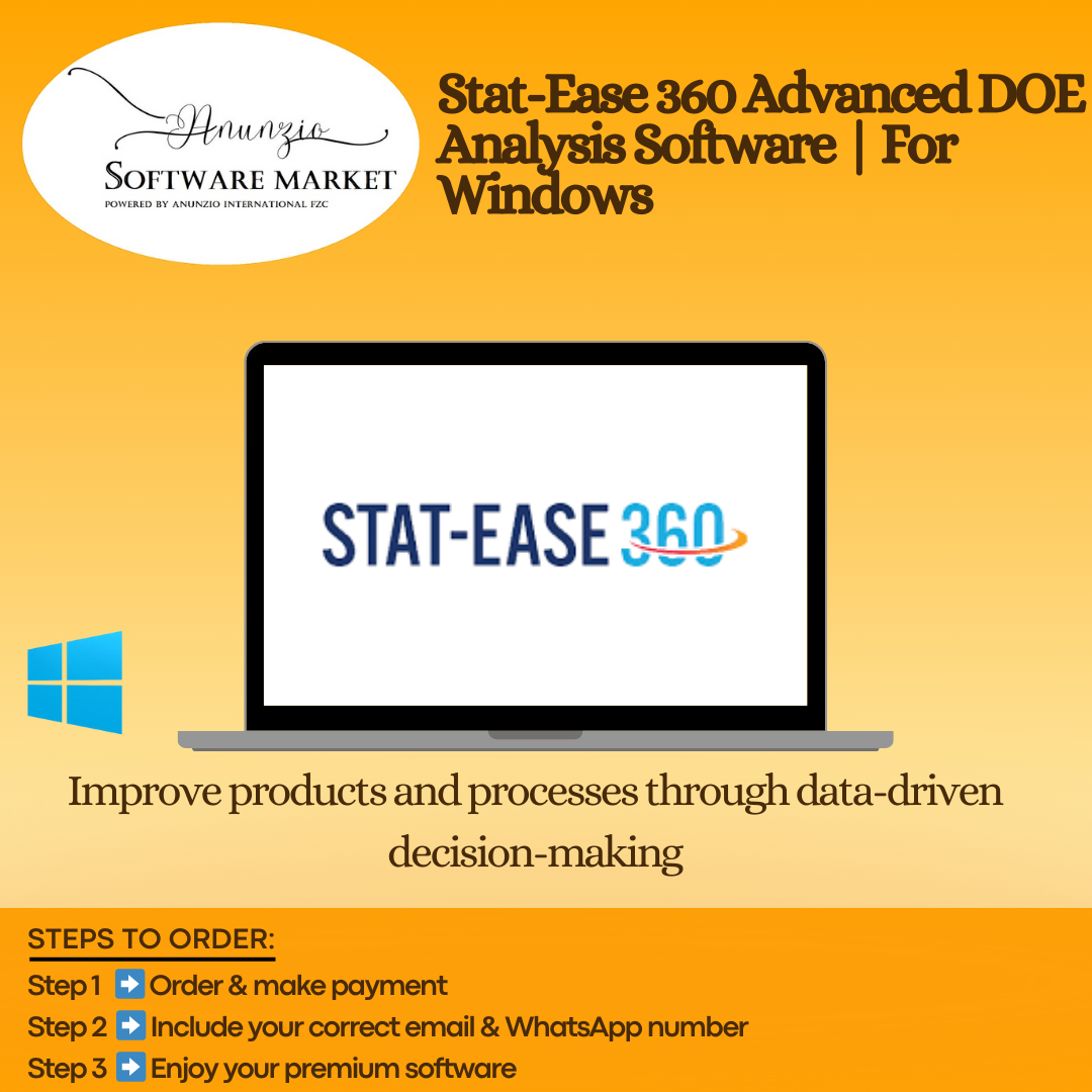 Stat-Ease 360 DOE analysis interface